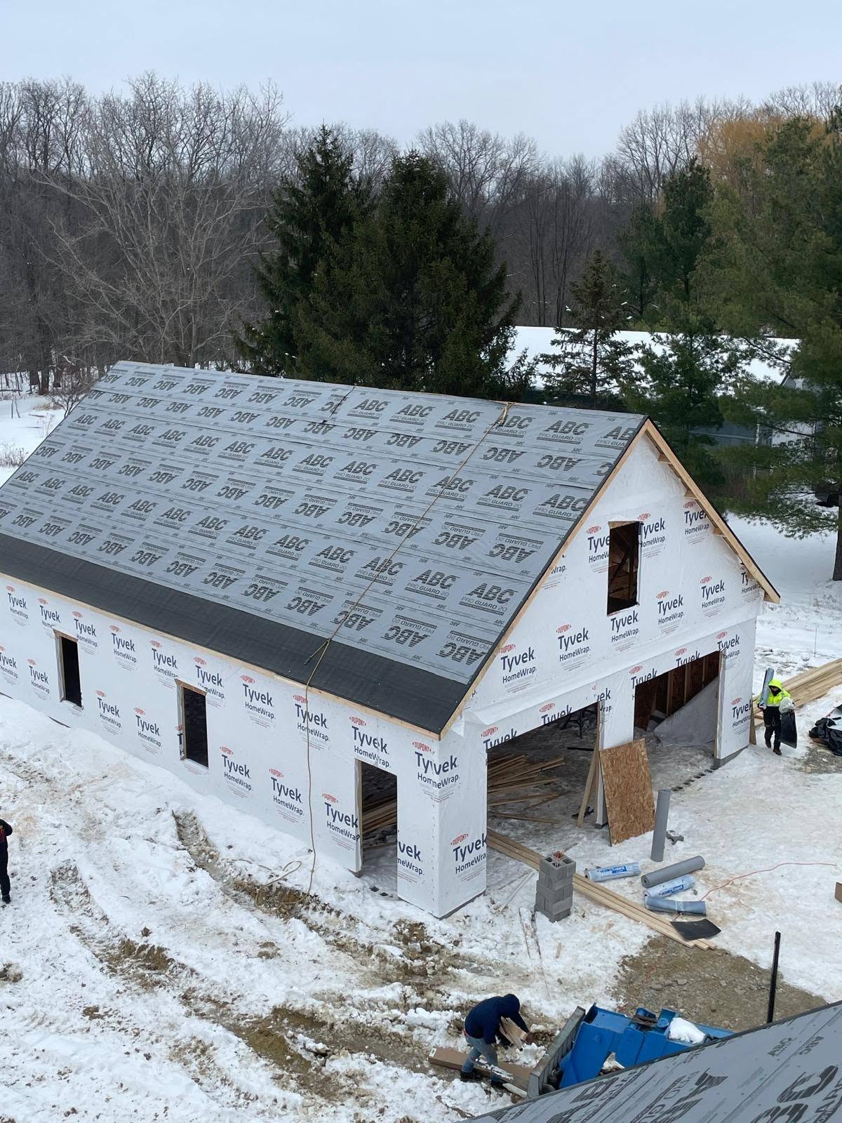 Completed Owens Corning roof replacement in Geneva, Ohio
