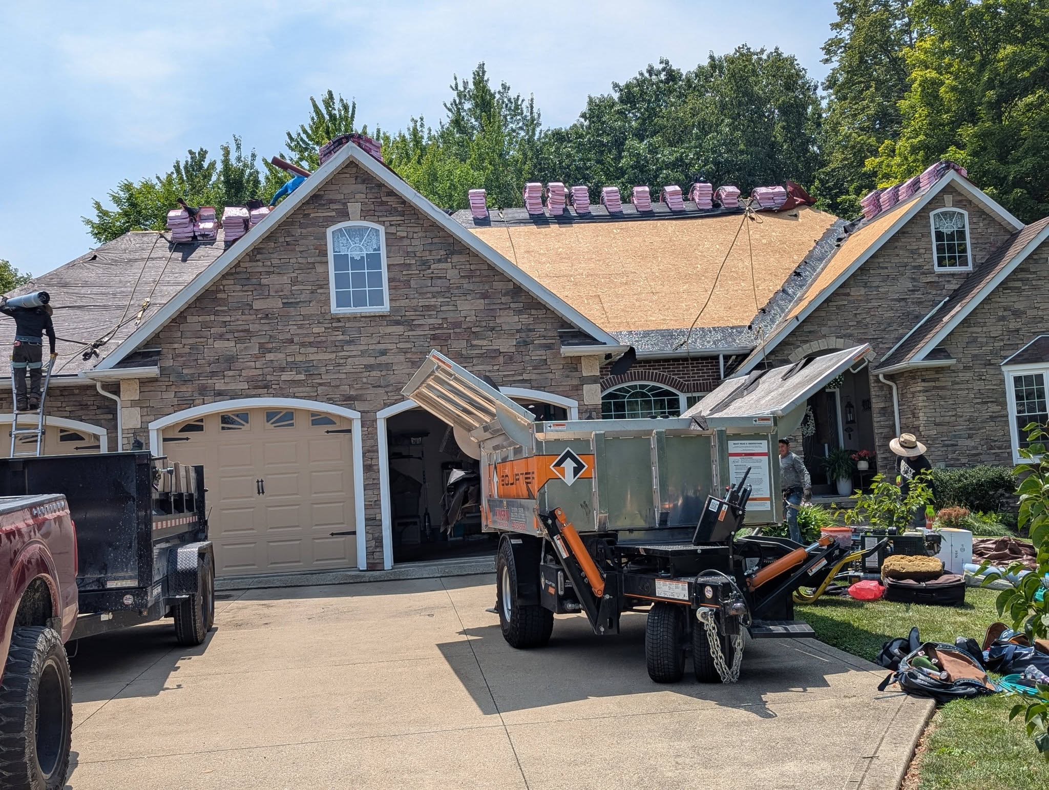 Siding replacement completed on an Ashtabula County home